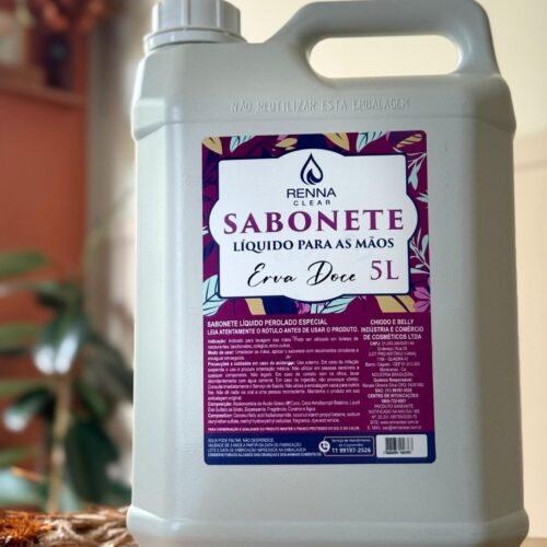 Sabonete Líquido Perolado  Erva Doce - 5 L